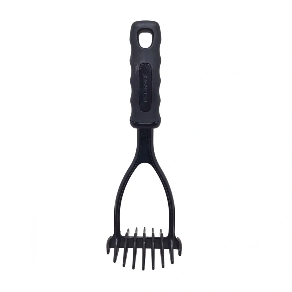 Farberware Professional Heat-Resistant Nylon Meat & Potato Masher – Black